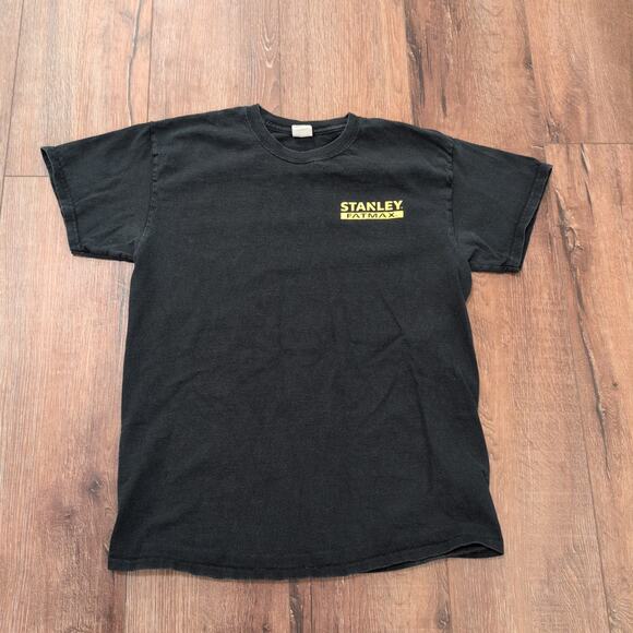 VTG Stanley Fatmax Adult Medium Shirt Performance You Can Measure Construction - Picture 3 of 7